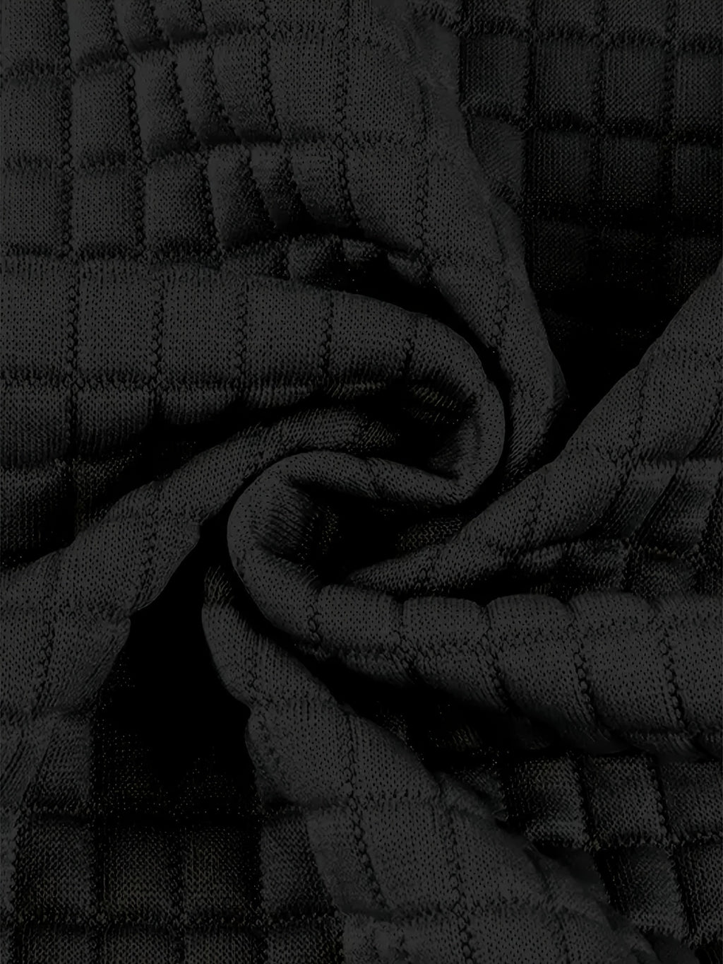 Camping Adventure Waffle Knit Sweatshirt - Tent & Campfire Print