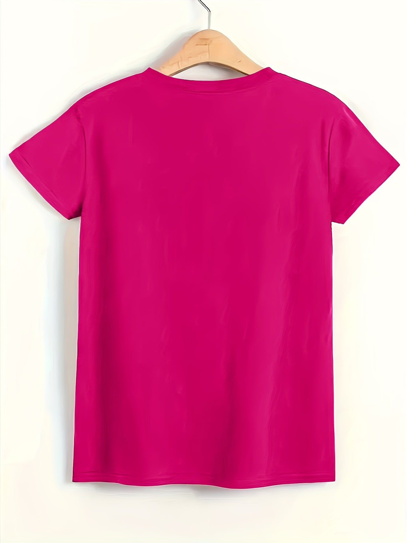 Women's Comfy Stretchy Tee – “I Love Music” Soft Crew Neck Shirt