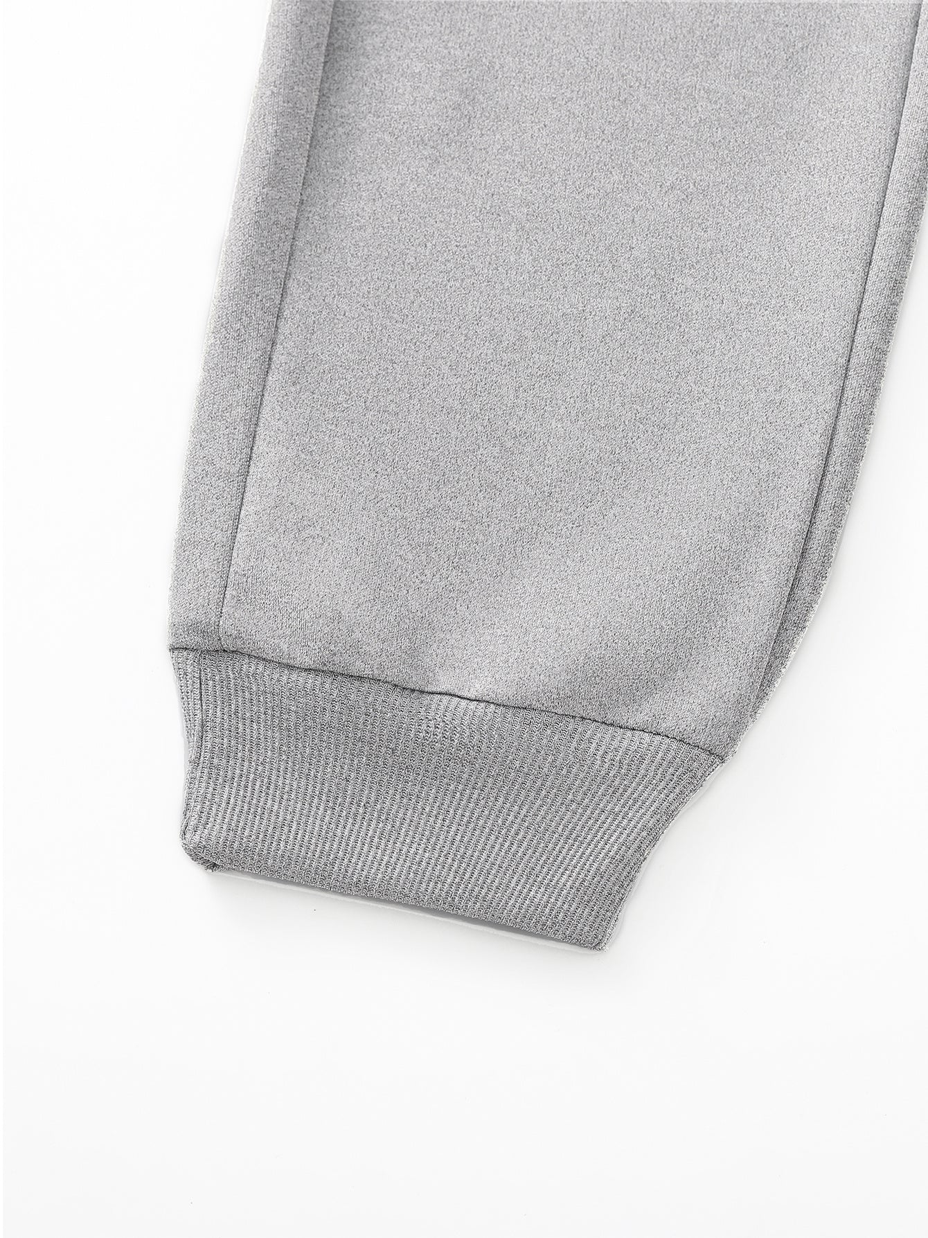 "Love" Heartbeat Graphic Joggers - Black Drawstring Pants