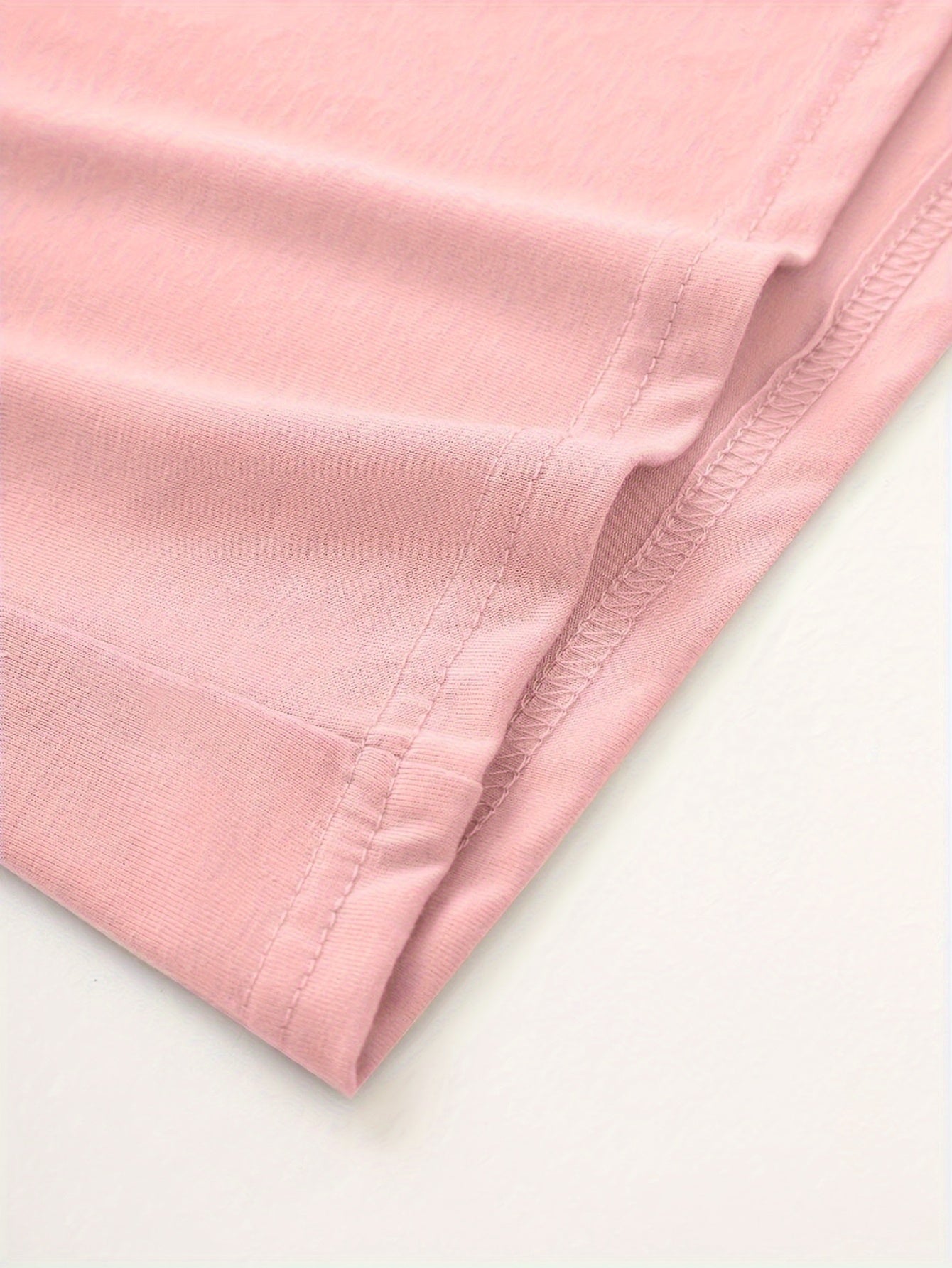 Y2K Rhinestone Dollar Sign Baby Tee - Pastel Pink