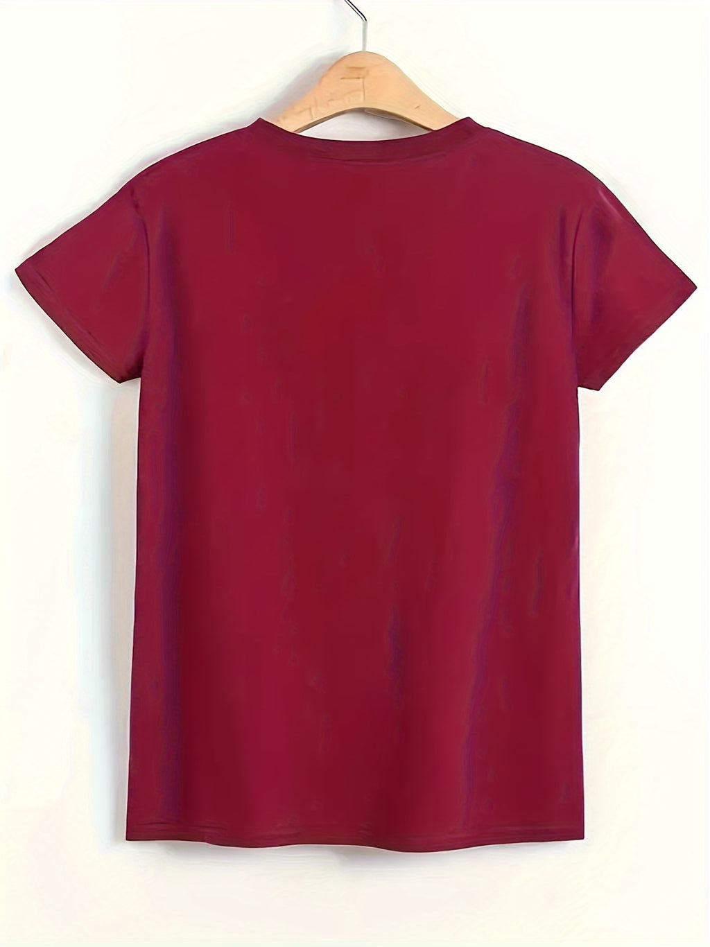 Women's Comfy Stretchy Tee – “I Love Music” Soft Crew Neck Shirt